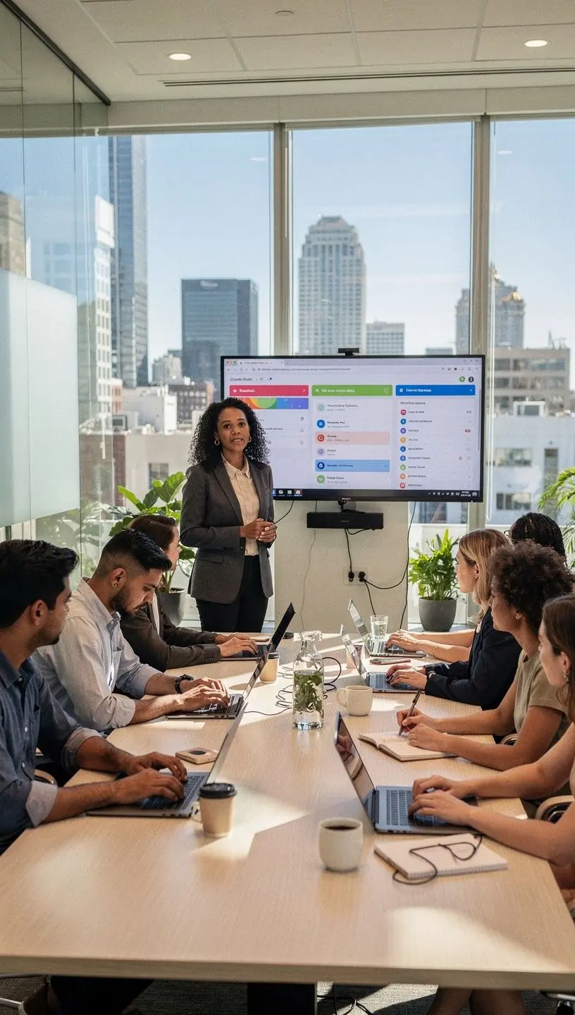Graphic showing practical tips for managing software settings tailored for non-technical users in Canada.